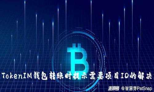 使用TokenIM钱包转账时提示需要项目ID的解决方案