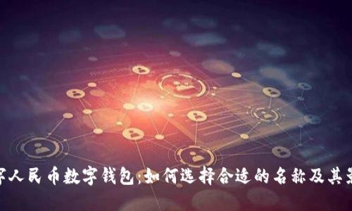 数字人民币数字钱包:如何选择合适的名称及其影响