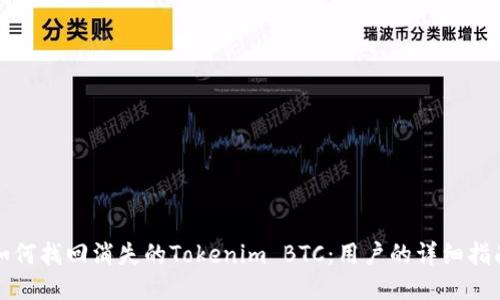 如何找回消失的Tokenim BTC:用户的详细指南