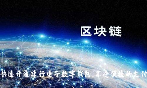 如何快速开通建行电子数字钱包，享受便捷的支付体验