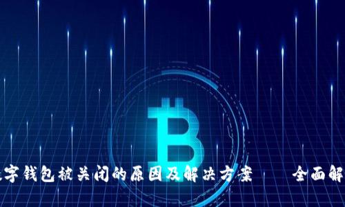 数字钱包被关闭的原因及解决方案——全面解析