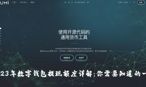 2023年数字钱包提现额度详解：你需要知道的一切